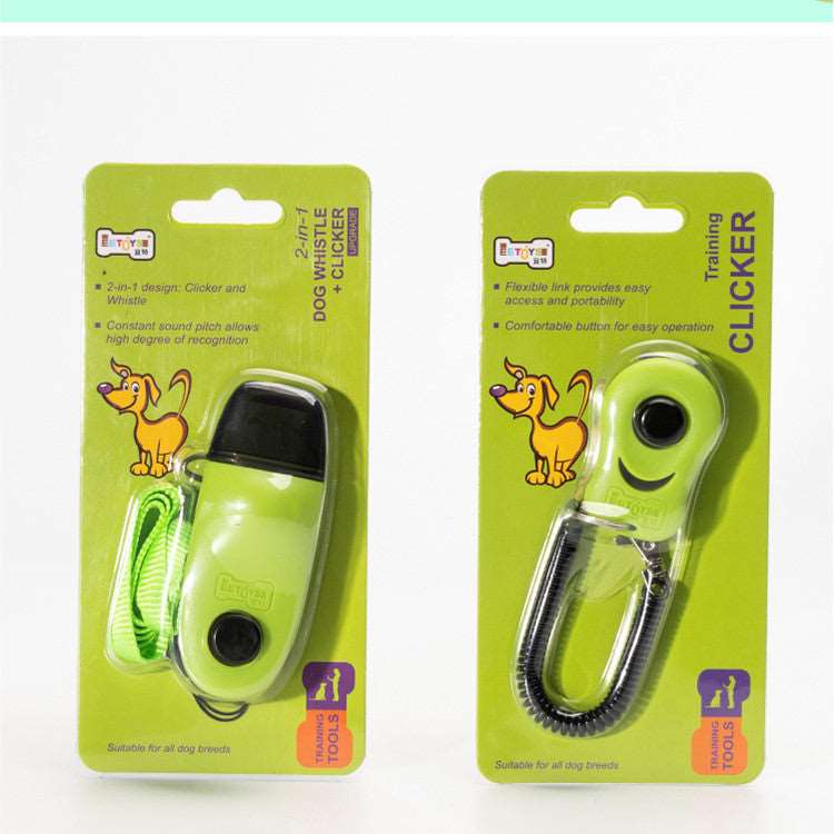 Dog Training Artifact Clicker Tool Equipment