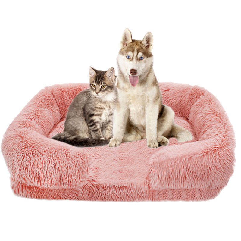 Removable And Washable Plush Pet Nest